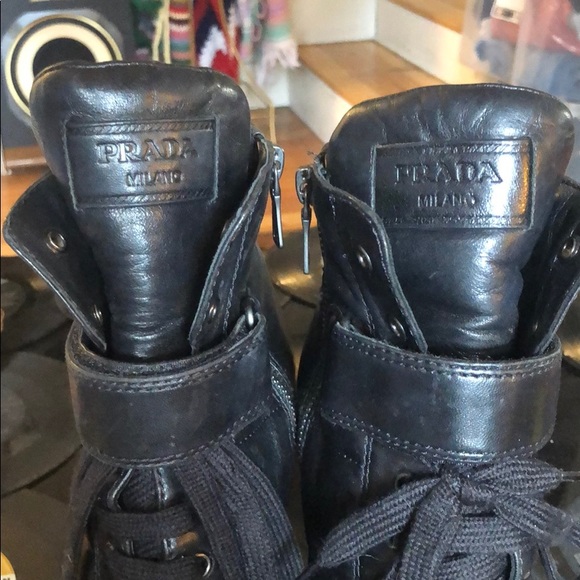 Favorite PRADA black booties. So comfy. - Picture 6 of 6